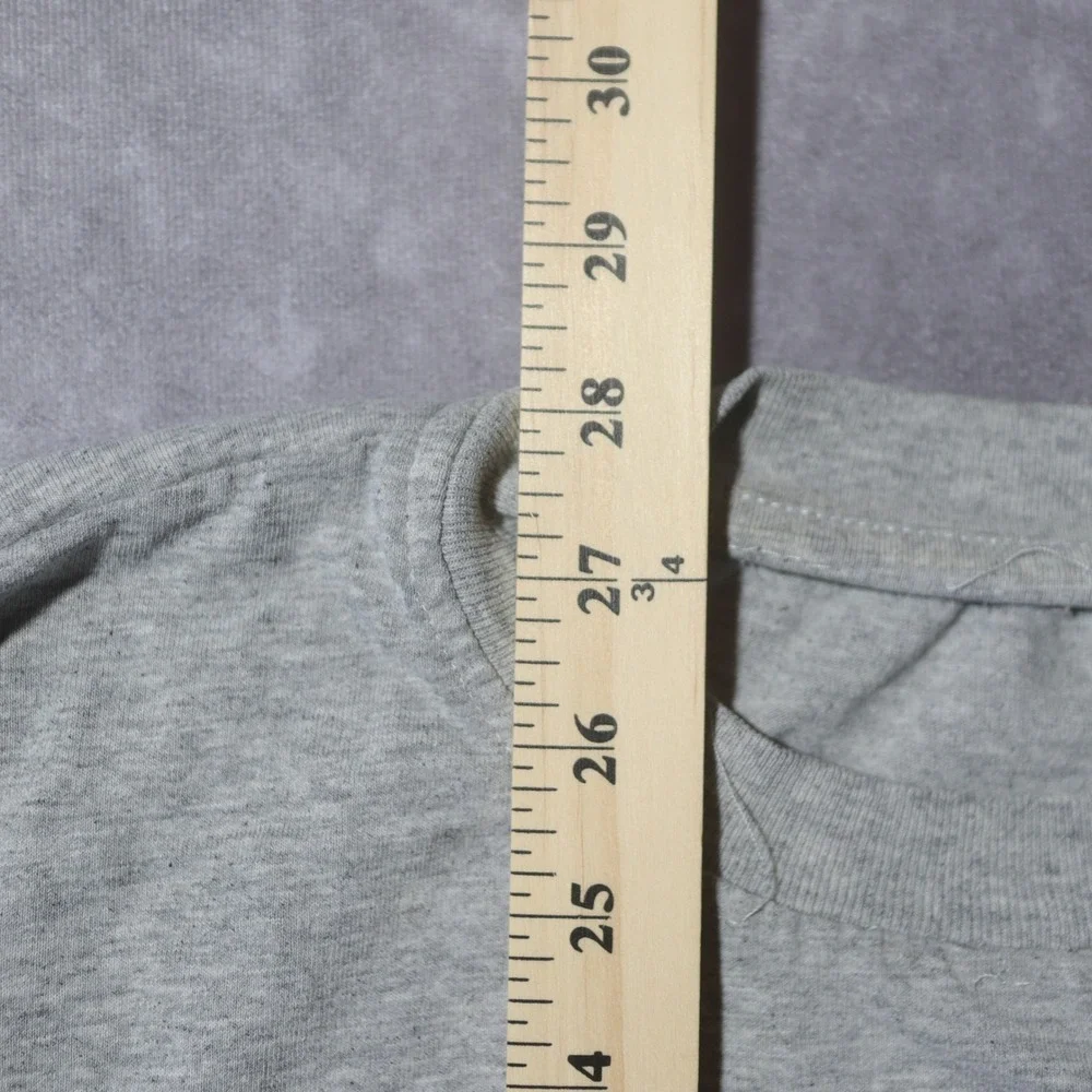 Spalding T-Shirt Mens Medium‎ Gray Good Basketball Graphic Tee Short Sleeve